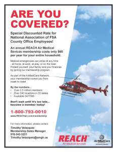 AirMedCare Network Flyer